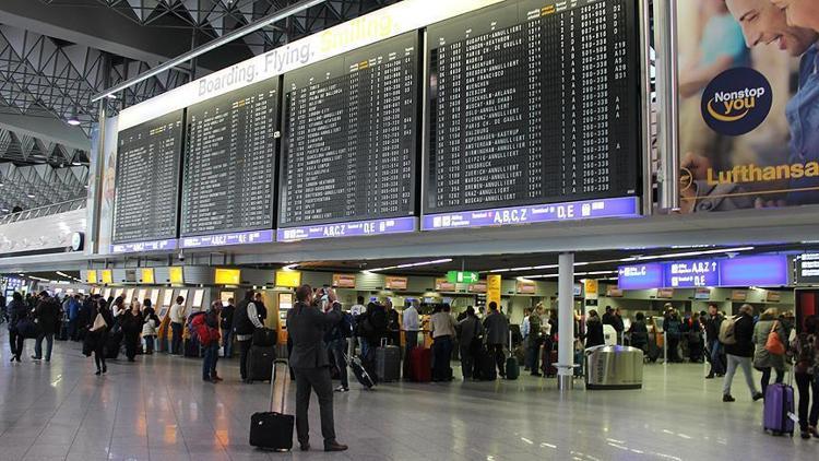 Frankfurt Havalimanına koronavirüs etkisi