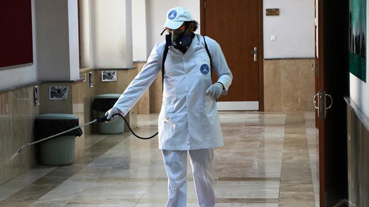 Sakarya’da LGS için okullar dezenfekte edildi