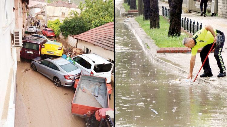 Marmara Bölgesinde dolu, sel, taşkın; 2 ölü, 4 kayıp... Süper hücreler vuruyor