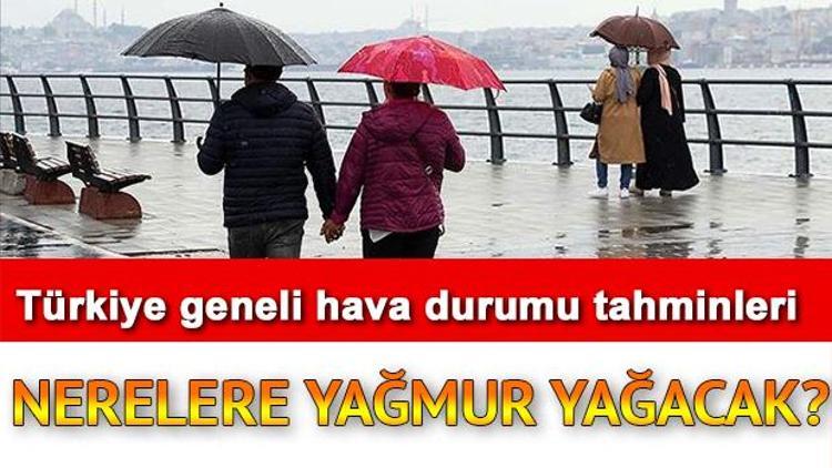 Hava bugün nasıl olacak, yağmur yağacak mı Meteoroloji 23 Haziran il il hava durumu tahminleri