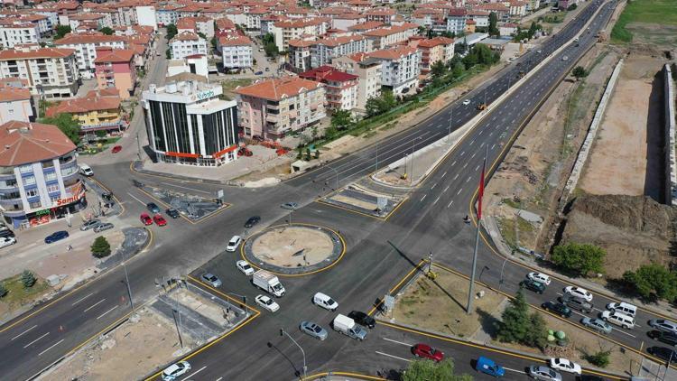 23 günde bitti trafiğe açıldı