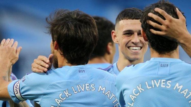 Manchester City, Burnleye karşı gol şov yaptı: 5-0