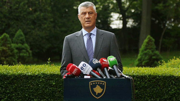 Kosova Cumhurbaşkanı Haşim Thaçiye savaş suçu davası