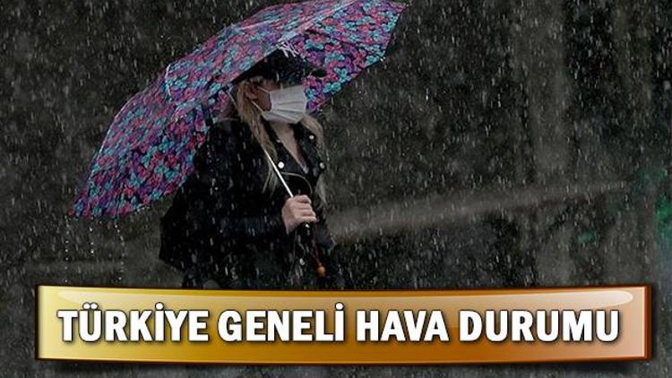 Hava durumu tahminleri 26 Haziran Cuma: Meteorolojiden sağanak yağış uyarısı