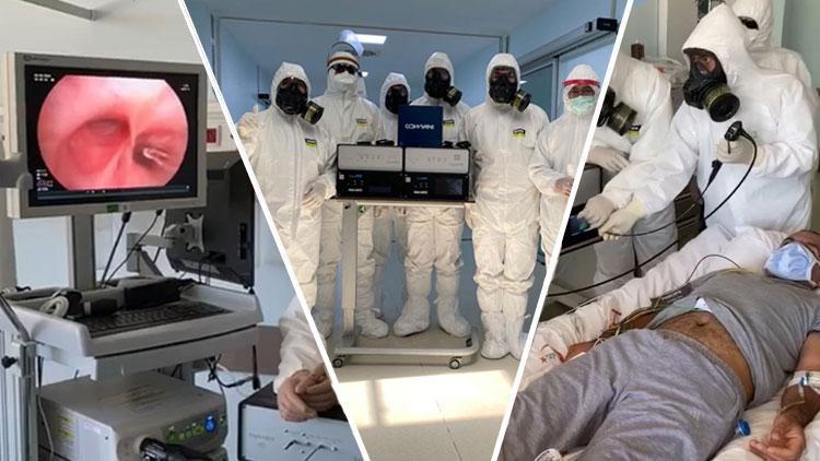 Son dakika haberi: Dünyada ilk kez Diyarbakırda uygulandı Koronavirüs için Türk ışın tedavisi