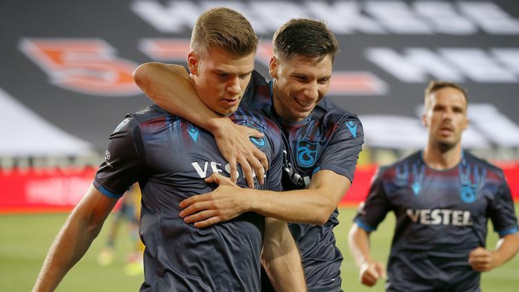 Trabzonsporda Alexander Sörloth 6 maç sonra gol attı