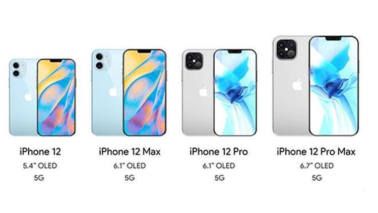 iPhone 12, iPhone 12 Max, iPhone 12 Pro ve iPhone 12 Pro Max geliyor