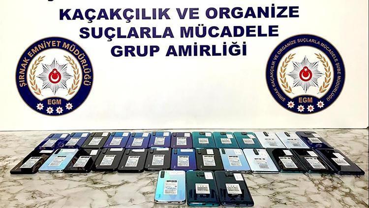 Şırnakta kaçakçılık operasyonu: 24 gözaltı