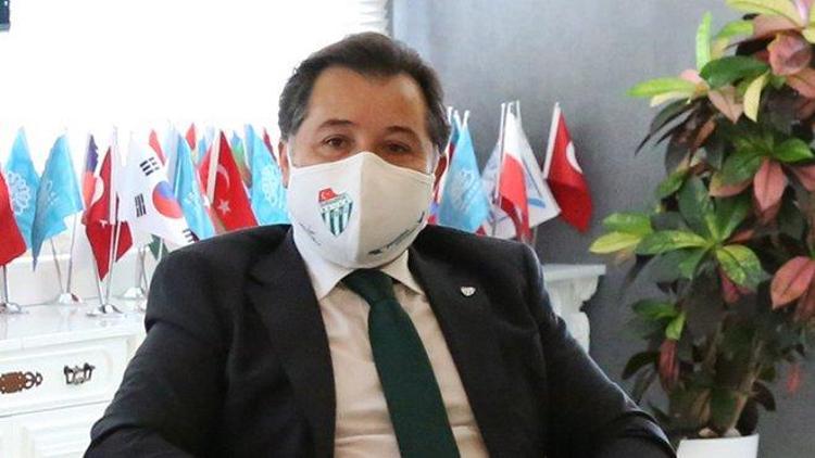Bursaspor Başkanı Mesut Mestan: Tüm camia kenetlenmiş durumdayız...