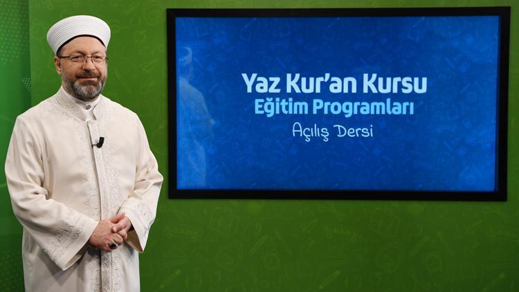 2020 yaz Kuran kursları ile ilgili önemli karar