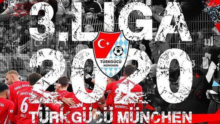 Münih Türkgücü’nün 3’üncü Lig’e yükselişi resmen onaylandı