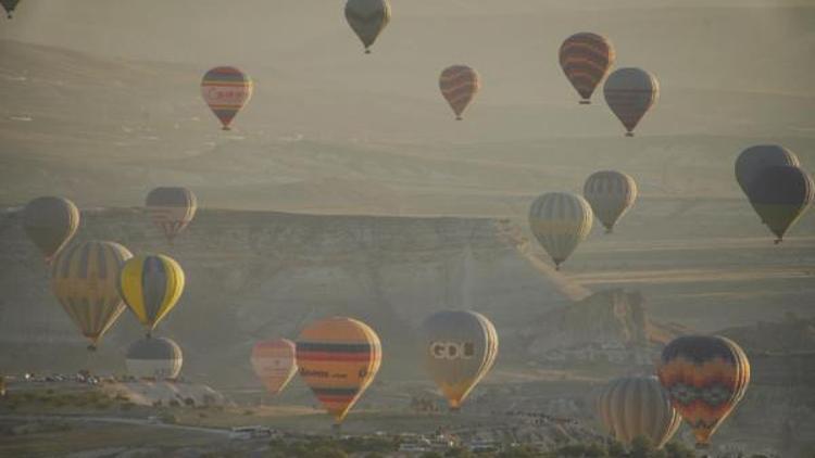 Kapadokyada sıcak hava balonu turları 1 Ekime ertelendi