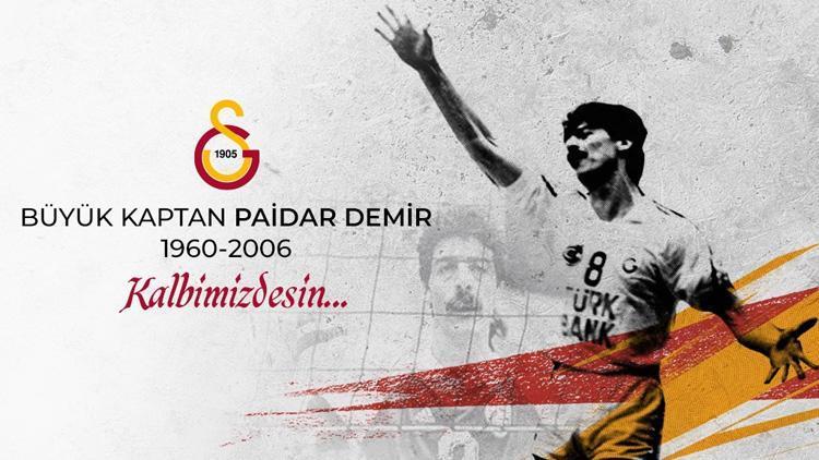 Galatasaray, efsane voleybolcu Paidar Demiri andı