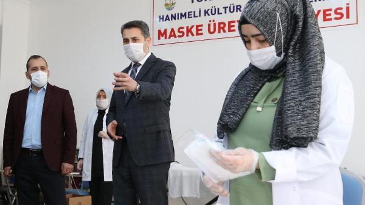 Tokat Belediyesi günlük 7 bin maske üretiyor