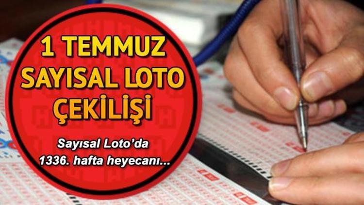 MPİ 1336. hafta Sayısal Loto sorgulama ekranı - 1 Temmuz 2020 Sayısal Loto çekiliş sonuçları açıklandı