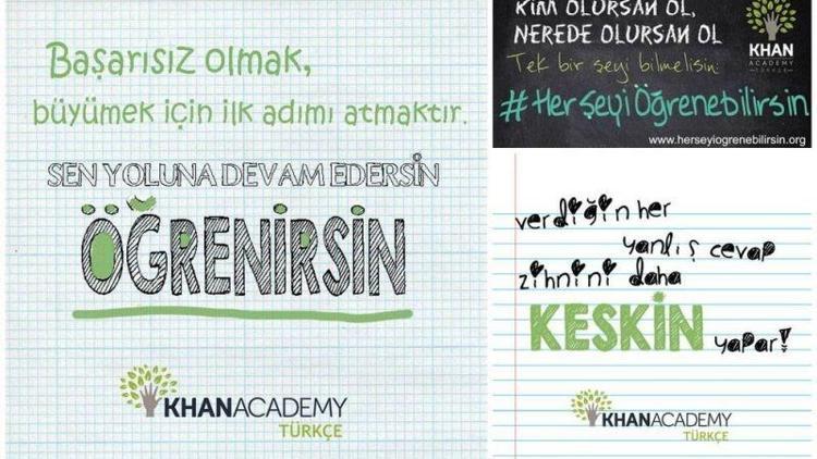 Khan Academy ile “Her Şeyi Öğrenebilirsin”