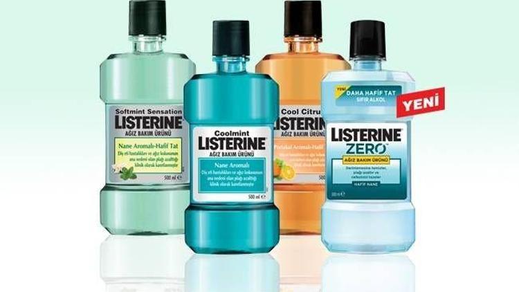 Komple ağız bakımı için Listerine