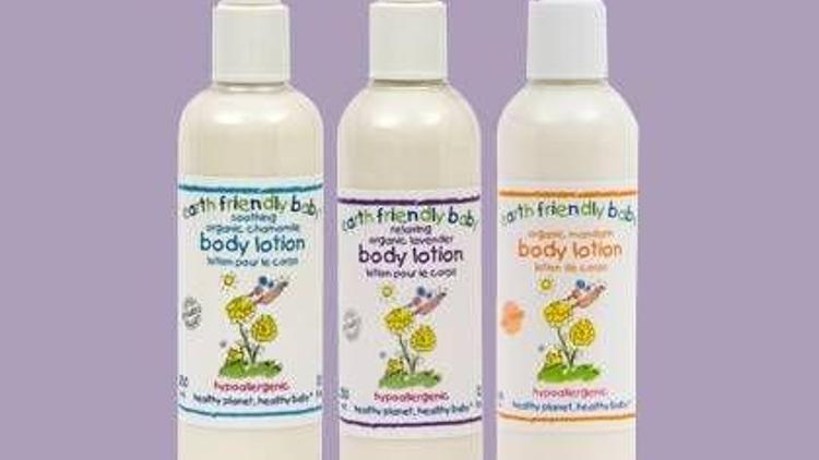 Earth Friendly Baby vücut losyonları