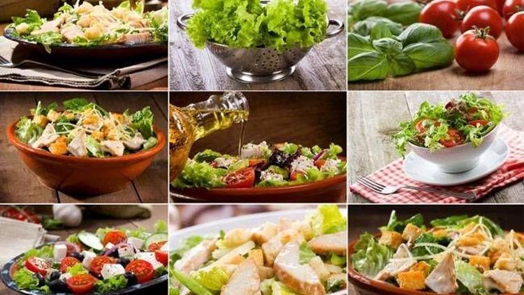 Doyurucu ve lezzetli yaz salataları