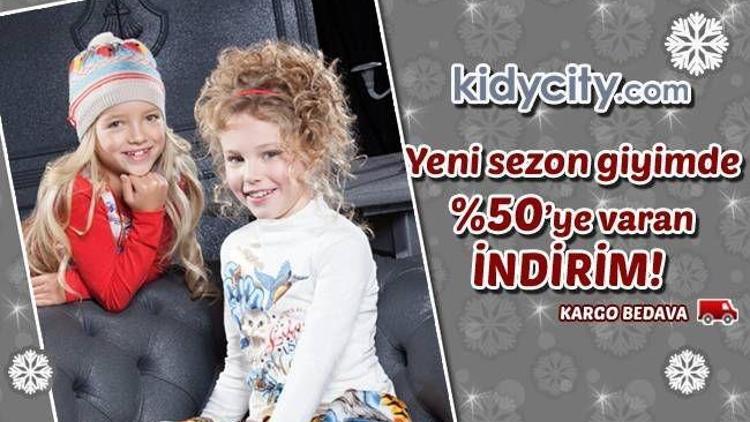 Kidycity.com’dan yılbaşına özel  %70 indirim fırsatı