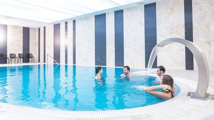 Dünyaca ünlü şifalı sularıyla “Grannos Thermal Hotel”