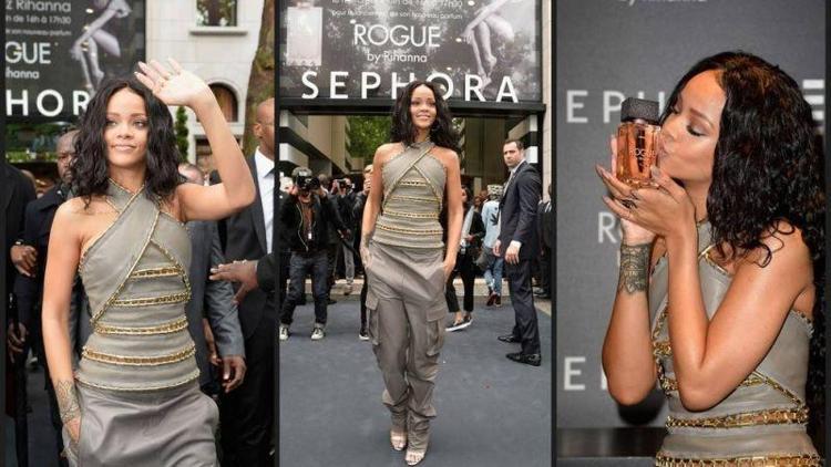 Rihanna yeni parfümü Rogue by Rihannayı tanıttı