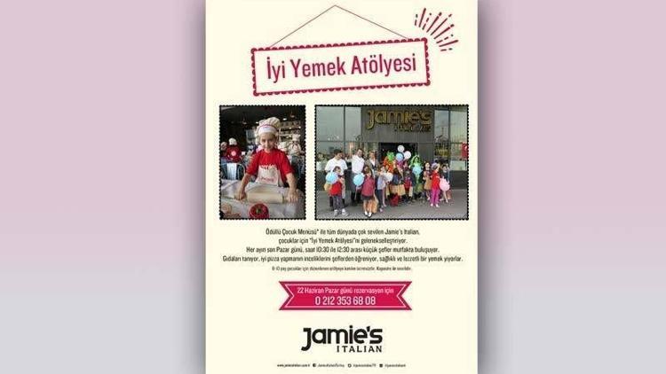 Jamıe’s Italıan’dan Çocuklara özel yemek atölyesi