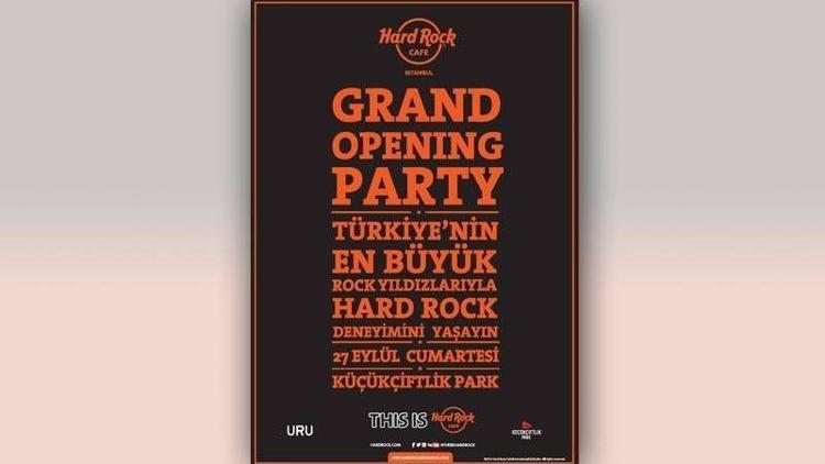 Hard Rock Cafe’den açılış sürprizi!