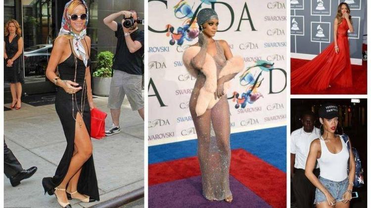 Çılgın moda ikonu Rihanna