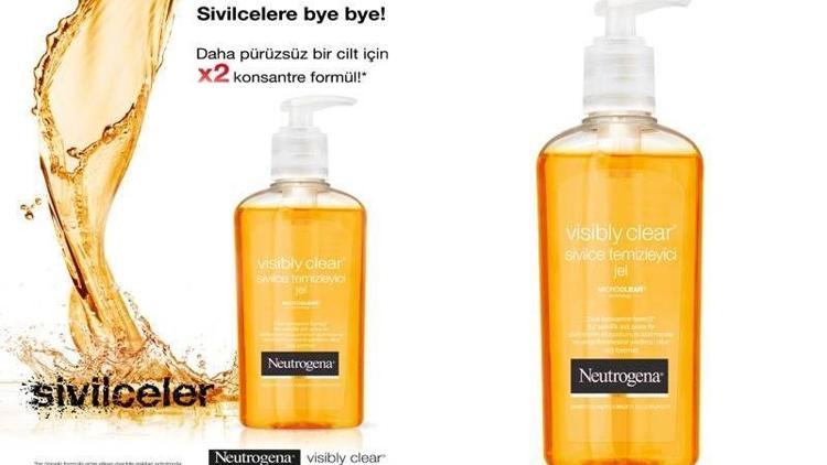 Neutrogena Visibly Clear artık 2 kat daha güçlü