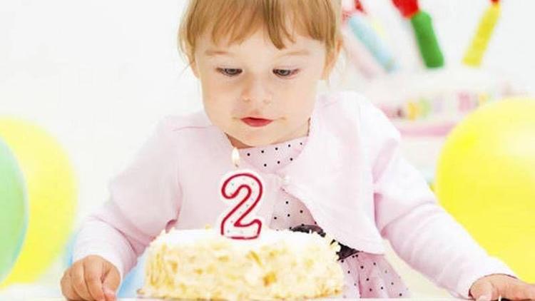 2 yaş için doğum günü pastaları