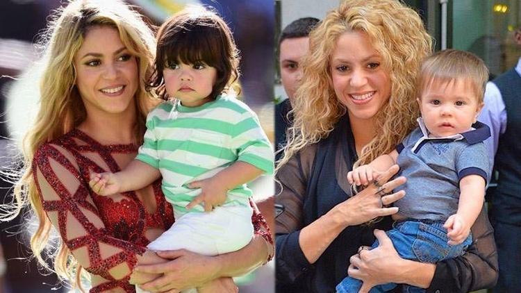 Shakira ve Gerard Pique'nin sevimli bebekleri