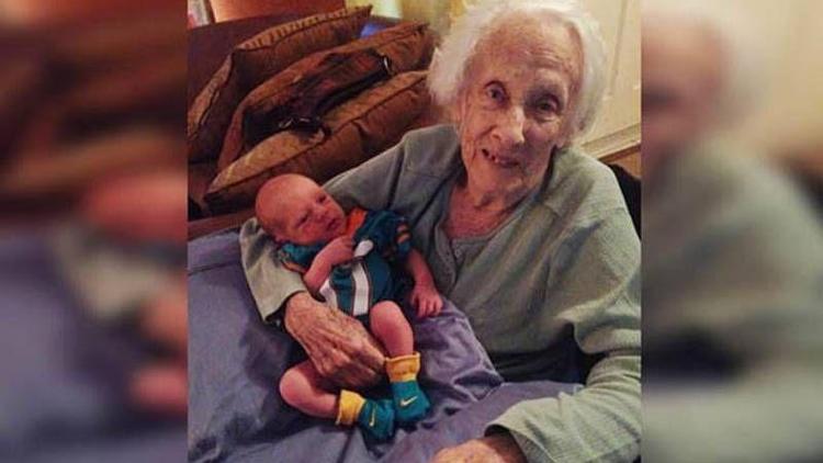 101 yaşında anne oldu asparagası