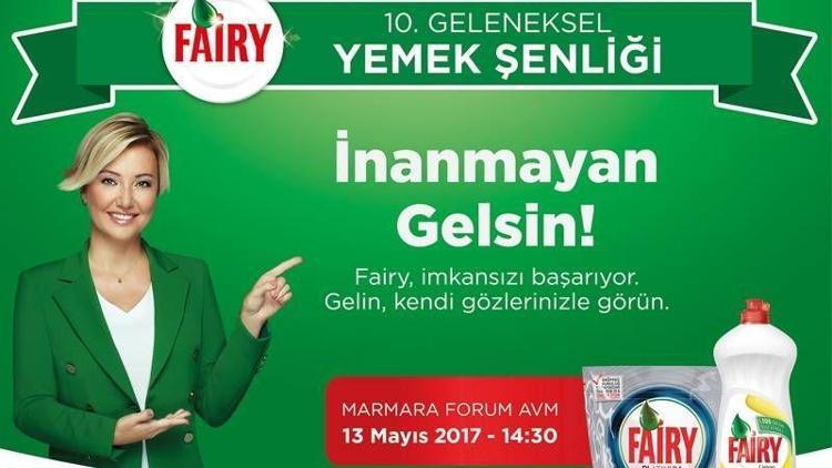 10. Geleneksel Fairy Yemek Şenliği start alıyor