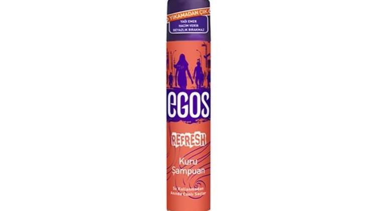 Egos Refresh kuru şampuan ile anında hacimli saçlar