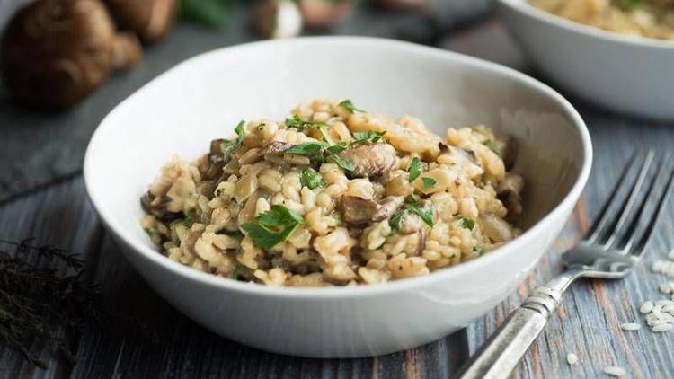 Sıra dışı bir tat: Mantarlı Risotto