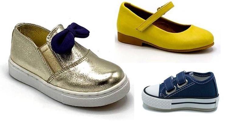 Bebek ve çocuklara renkli ve tasarım ayakkabılar