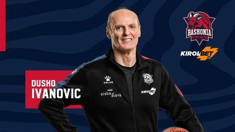 Baskonia, şampiyon koç Dusko Ivanovic ile 1 yıl daha