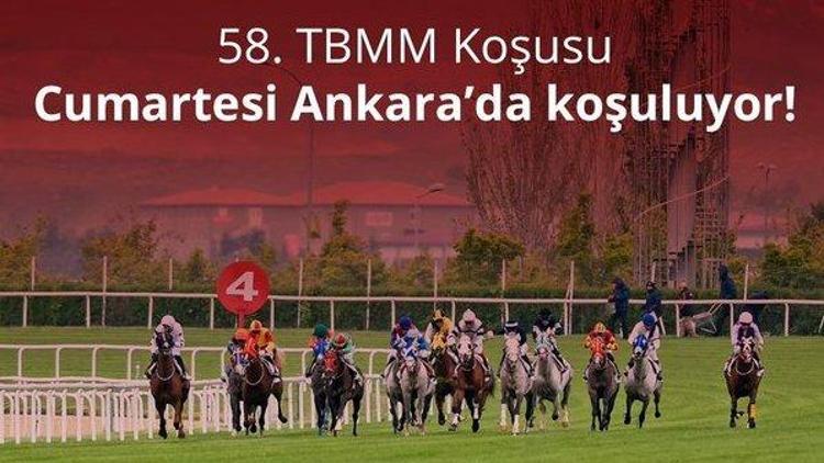 At yarışlarında 58. TBMM Kupası Koşusu Ankarada yapılacak