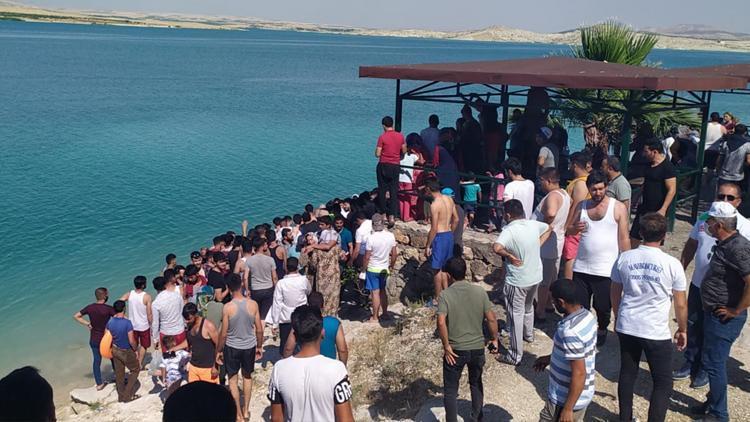 Baraj gölüne giren Suriyeli, boğuldu