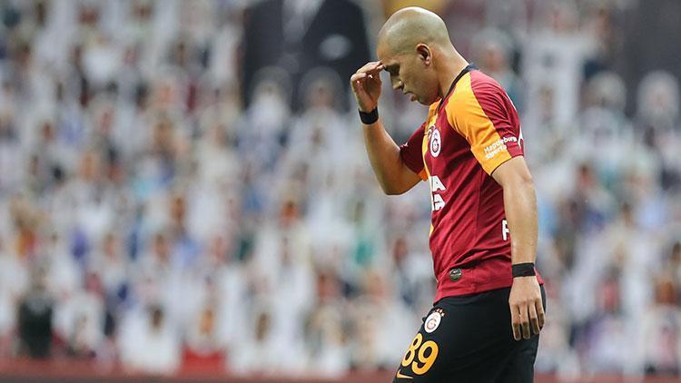 Son Dakika | Galatasaray-Trabzonspor maçında Feghouli kırmızı kart gördü