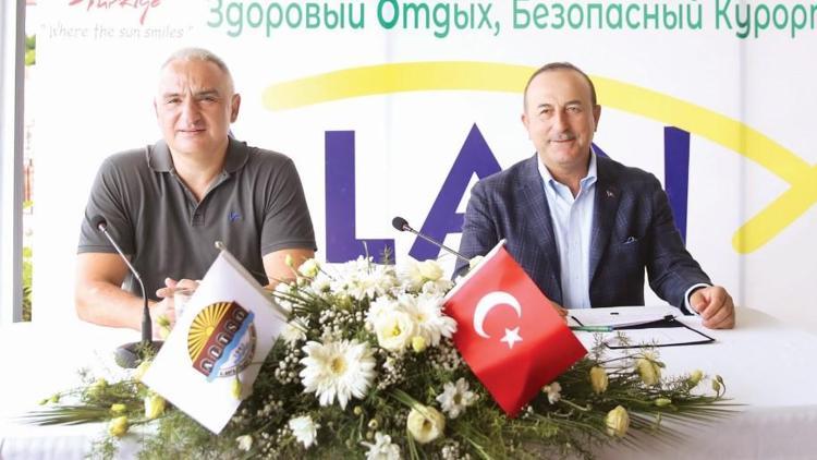 Çavuşoğlu ve Ersoy Antalya’dan seslendi Dünyaya ‘turizmde güvenliyiz’ mesajı