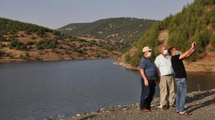 Bayraktepe Göleti, tarımsal alanlara can suyu olmaya başladı