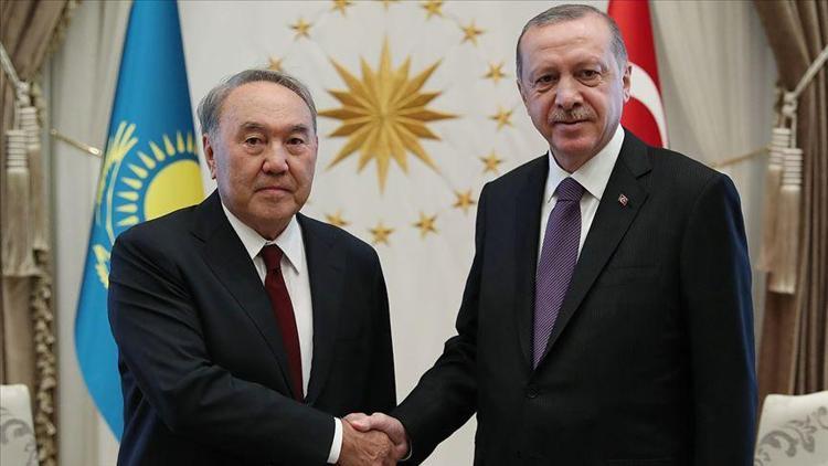 Son dakika haberi... Cumhurbaşkanı Erdoğan, Nazarbayev ile görüştü