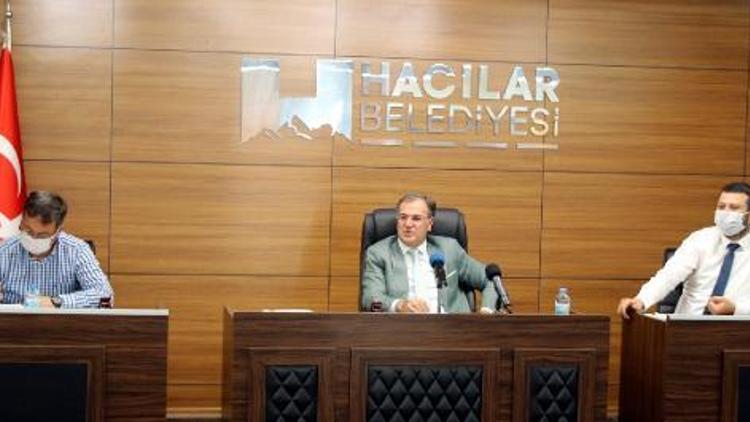 Hacılar Belediye Meclisi, Temmuz ayı toplantısını gerçekleştirdi