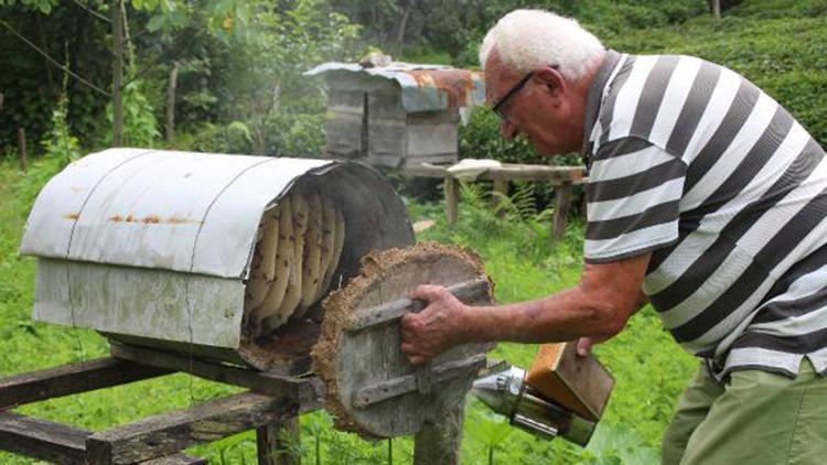 Karadenizde karakovan bal üretimi geleneği sürüyor