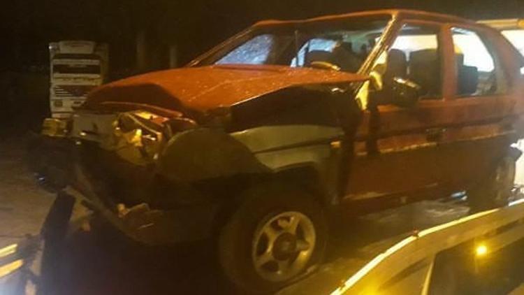 Kırşehirde otomobil şarampole devrildi: 1 ölü, 1 yaralı