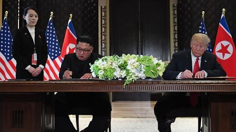 Kuzey Kore liderinin kız kardeşi, Trump-Kim görüşmesinin muhtemel olmadığını açıkladı