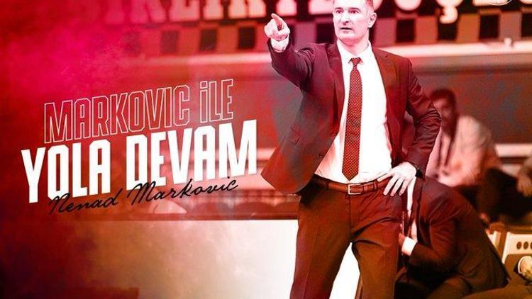 Gaziantep Basketbol, Nenad Markovicle yola devam ediyor