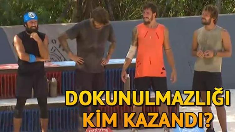 Survivor canlı yayında dokunulmazlık oyununu kim kazandı İşte Survivor 132. son bölüm ve günün kazananı